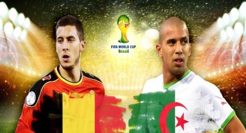 اهداف مباراة الجزائر وبلجيكا