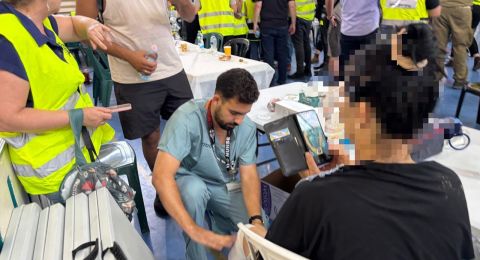 كلاليت تقدّم رعاية طبية ونفسية فورية للنازحين في حولون