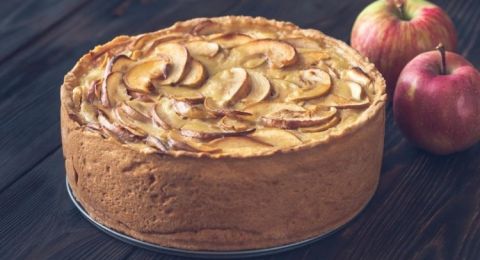 كيكة التفاح الاقتصادية