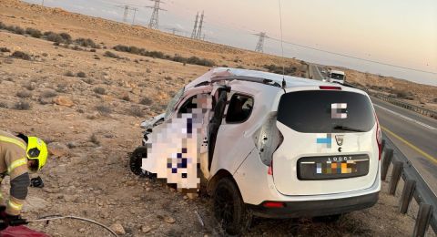 النقب: مصرع شخص (75 عاما) جراء تعرضه لحادث طرق بالقرب من 