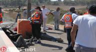 جرحى بالجملة بانقلاب باص بمفرق مسكنه جرحى بالجملة بانقلاب باص بمفرق مسكنه