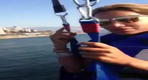 الفنانة مايا دياب من علو 500 متر فوق سطح البحر الفنانة مايا دياب من علو 500 متر فوق سطح البحر