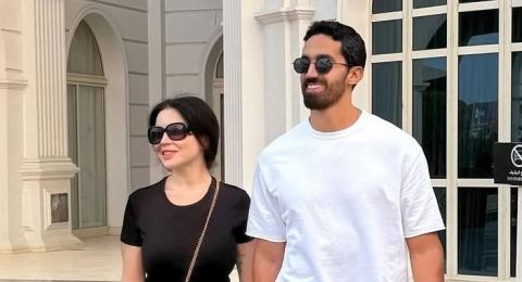 مي عز الدين تنشر أول صور من شهر العسل مع زوجها أحمد تيمور