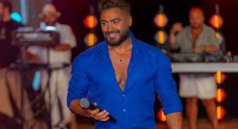 صورة: تامر حسني يكشف خضوعه لجراحة لاستئصال جزء من كليته