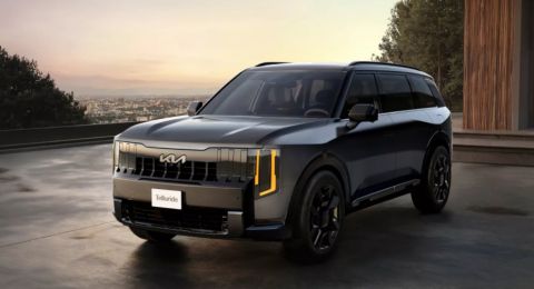 كيا تكشف عن الجيل الجديد من تيلورايد 2027 بتصميم جريء وملامح هجومية