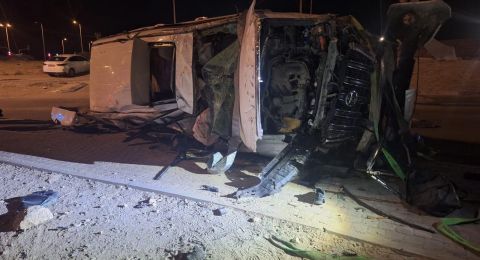 عملية سطو تنتهي بمطاردة وانقلاب المركبة ومصرع شاب