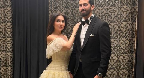 نجوم مصر استقبلوها بالزغاريد.. أول ظهور رسمي لمي عز الدين مع زوجها