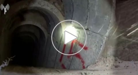 بالفيديو.. الجيش الإسرائيلي يستهدف 5 مقاتلين خرجوا من ممر تحت أرضي في رفح