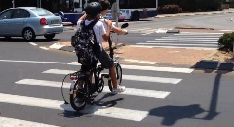 34% من أبناء المجتمع العربيّ يخافون من إمكانية أن يكونوا متورّطين بحوادث دراجات