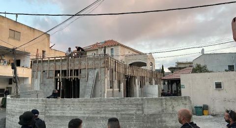 بلدية ام الفحم: هدم منزل صباح اليوم يندرج ضمن سياسة التضييق على المجتمع العربي