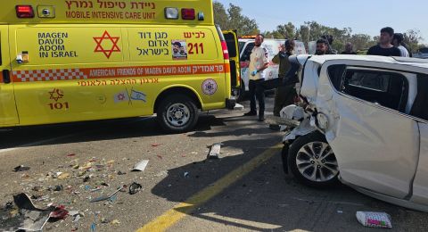 النقب: مصرع سيدة و- 4 اصابات في حادث طرق