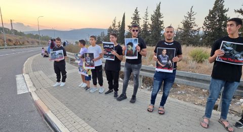 البعينة نجيدات: وقفة احتجاجية تندد بحرب الإبادة والتجويع في غزة