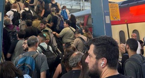 ابتداءً من اليوم: توقّف حركة القطارات في تل أبيب