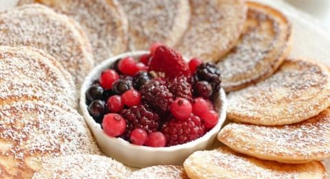 بان كيك الشوفان بدون دقيق للرجيم