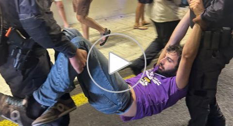 تصعيد في الاحتجاجات واغلاق شوارع بالقدس بعد نهاية اسبوع حافلة بالتظاهرات | نقف معًا: لن نتوقف حتى تتوقف الحرب