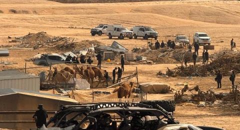 حملة هدم واسعة في قرية السرّ في النقب