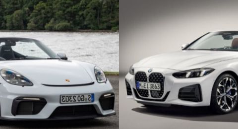 الفرق بين بي إم دبليو 420 وبورشه 718 الكوبيه 2025