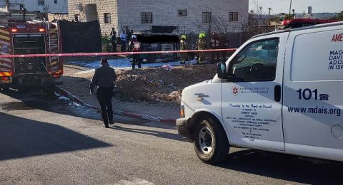 مأساة في حورة: مصرع رضيعة جرّاء اشتعال سيارة كانت بداخلها