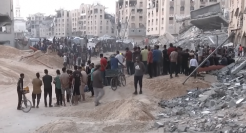 حماس تواصل البحث عن جثث 16 اسيرًا اسرائيليًا