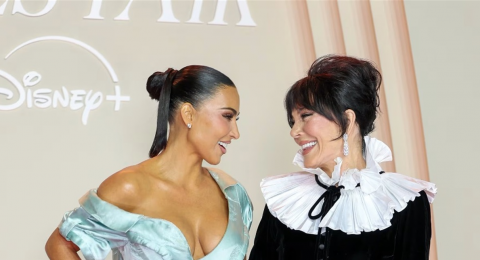 كيم كارداشيان في باريس.. بإطلالة قديمة من Dior