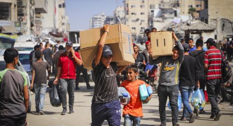 برنامج الأغذية العالمي: تدفق الغذاء لغزة أقل بكثير من المستهدف