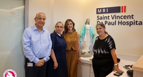 تكريس قسم التصوير بالرنين المغناطيسي في المستشفى الفرنسي بالناصرة بحضور رسمي وروحي مميّز