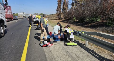 مصرع رجل إثر حادث دهس على شارع 6 قرب الرملة