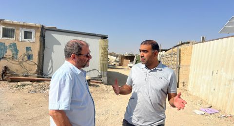 كسيف في زيارة ميدانية إلى النقب: 