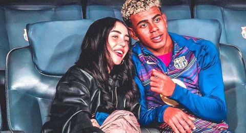 بصور رومانسية.. لامين جمال وصديقته يشعلان مواقع التواصل قبل 