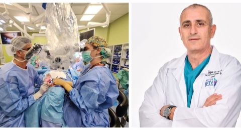 عملية جراحية معقدة لإزالة ورم نادر في الفك السفلي لطفل وإعادة ترميم الفك أجريت في المركز الطبي تسفون