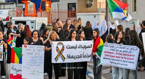 وقفة حداد صامتة في عسفيا على أرواح شهداء السويداء: نداء إنساني ضد العنف والطائفية