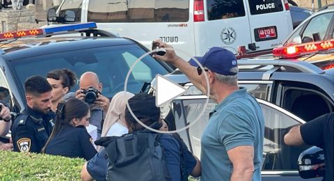 24 معتقلاً في حيفا خلال تظاهرة ضد العدوان والتجويع