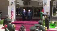ترامب في بيت لحم، يتباحث مع عباس عملية السلام