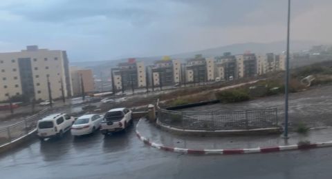 امطار مفاجئة في مناطق مختلفة من البلاد صباح اليوم