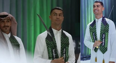 رونالدو يحتفل باليوم الوطني السعودي ويوجه رسالة مؤثرة