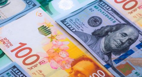 الدولار مقابل الشيكل.. أسعار صرف العملات