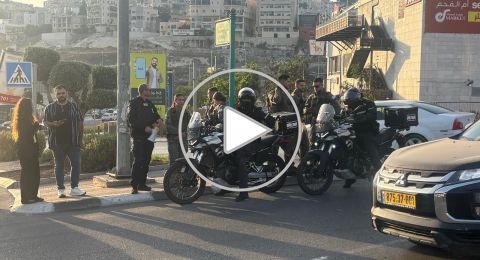 الشرطة تقمع وقفة احتجاجية بام الفحم، وجبارين: انتم تنفذون اوامر بن جفير