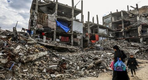 قصف إسرائيلي متواصل على قطاع غزة