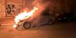 حيفا: احتراق سيارة في  شارع يافا دون وقوع اصابات