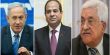 محاولات دبلوماسية لعقد لقاء ثلاثي في القاهرة بين نتانياهو وابو مازن والسيسي
