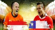 الليلة : مباراة قمة بين هولندا وتشيلي لحسم صدارة المجموعة الثانية وتجنب مواجهة «السامبا»