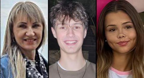 ثلاثة من ضحايا صاروخ بئر السبع: إيتان زكس، والدته ميخال، وصديقته نوا بوغوسلافسكي