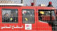 الدفاع المدني الفلسطيني يدرب متطوعين الدفاع المدني الفلسطيني يدرب متطوعين