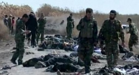 حزب الله يبث صورا لكمين قتل فيه الجيش السوري 175 معارضا مسلحا