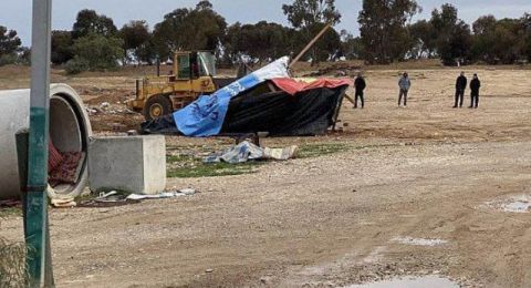 للمرة 236 ورغم البرد القارس: هدم قرية العراقيب في النقب