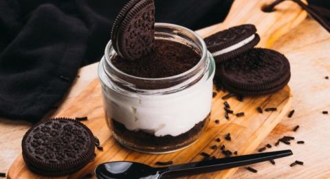 حلى الأوريو بالكريم شانتيه