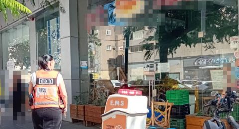 إصابة رجل نتيجة سقوطه أثناء أعمال ترميم في الخضيرة