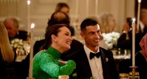 جلس إلى جانبها ولم تكن تعرفه.. الوزيرة الأمريكية الأكثر ترحيبا بكريستيانو رونالدو