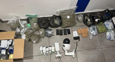 ضبط أكثر من 11 كغم من المخدرات في قرية يركا، واعتقال مشتبه به (29 عاما)