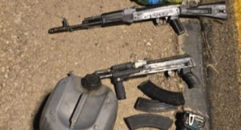 احباط محاولة تنفيذ جريمة خطيرة في مركز البلاد واعتقال مشتبهًا مسلحًا من ام الفحم